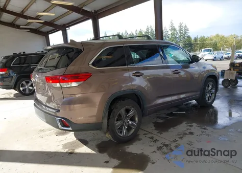 2018 Toyota Highlander Limited Platinum из США, поврежденный, VIN 5TDDZRFH5JS896271